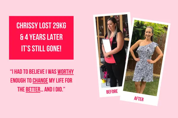 Chrissy Lost 29kg & 4 Years Later It's Still Gone!