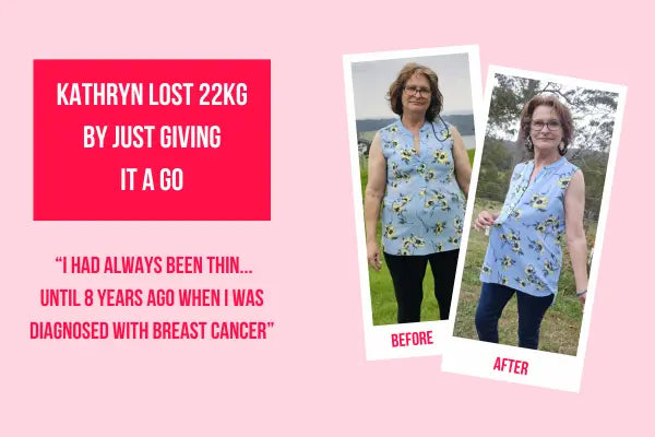 Kathryn Lost 22kg By Just Giving It A Go