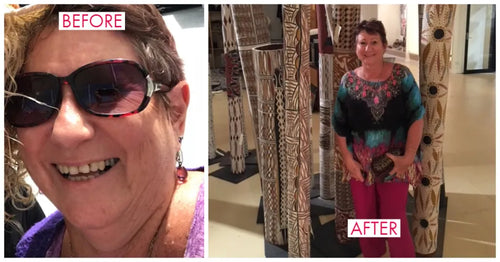 Vicki now likes the way she looks thanks to the Lady Shake!