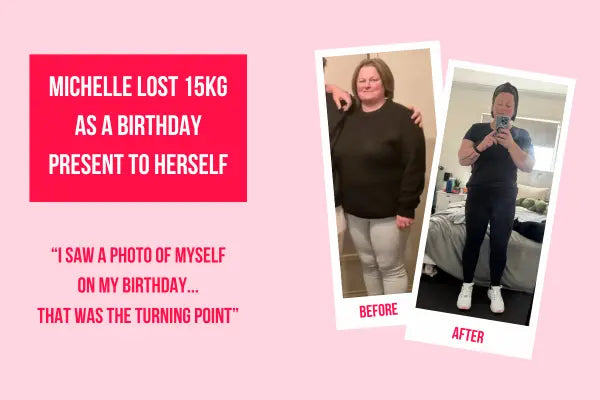 Michelle Lost 15kg As A Birthday Present To Herself