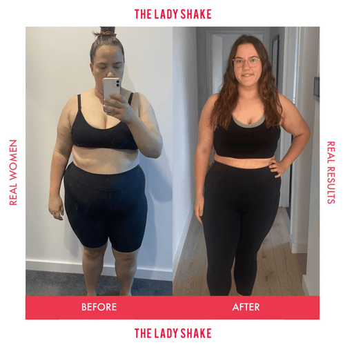 Courtney lost 25kg