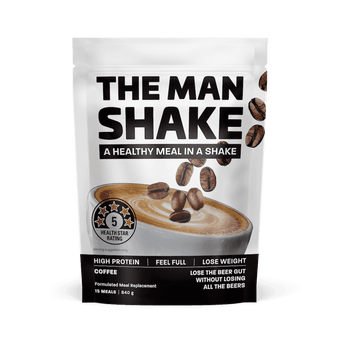 The Man Shake Coffee