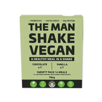 The Man Shake Vegan Variety 14 Pack