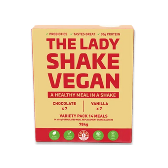 The Lady Shake Vegan Variety 14 Pack