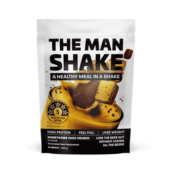 The Man Shake Choc Honeycomb