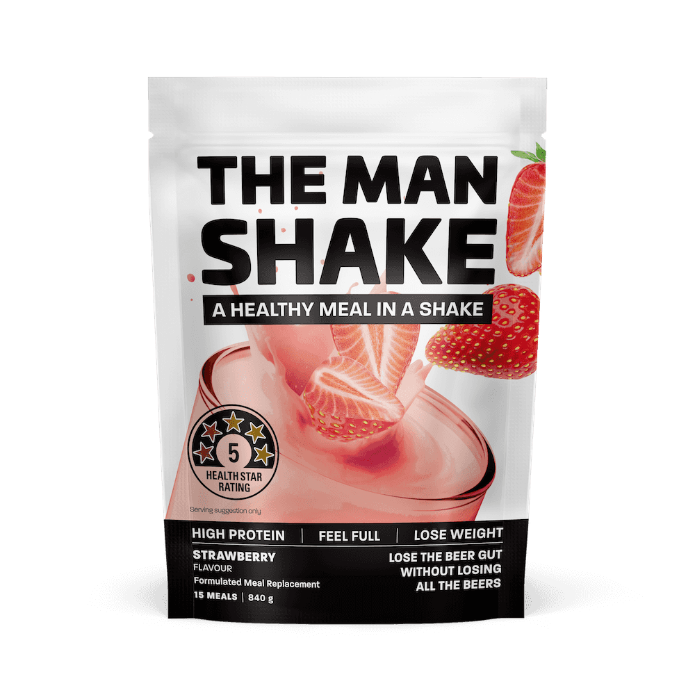 The Man Shake Strawberry