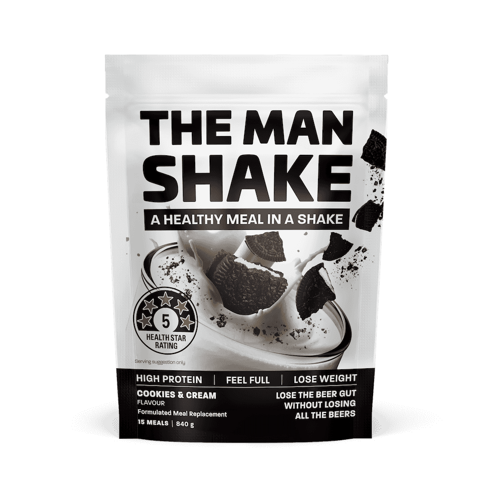 The Man Shake Cookies and Cream