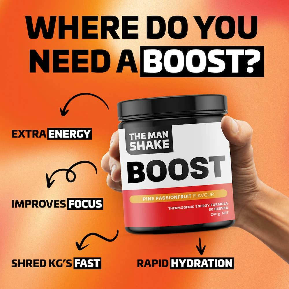 The Man Shake Boost Raspberry