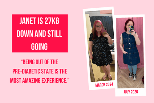 Janet is 27kg Down and a Healthier Future