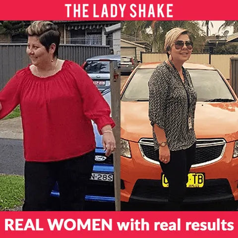 Kellie Loses 15kg on The Lady Shake