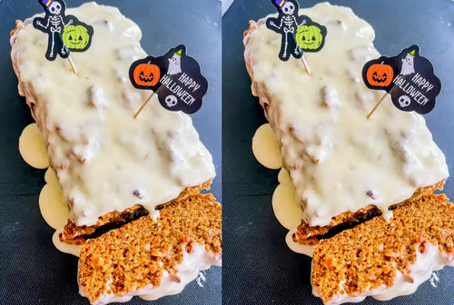 Trick-or-Treat Pumpkin Cake