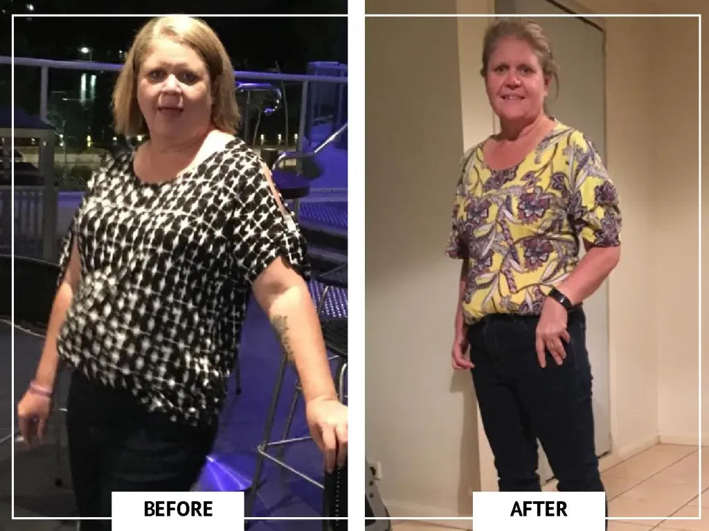 Cilla has gone from size 20 to a size 10!