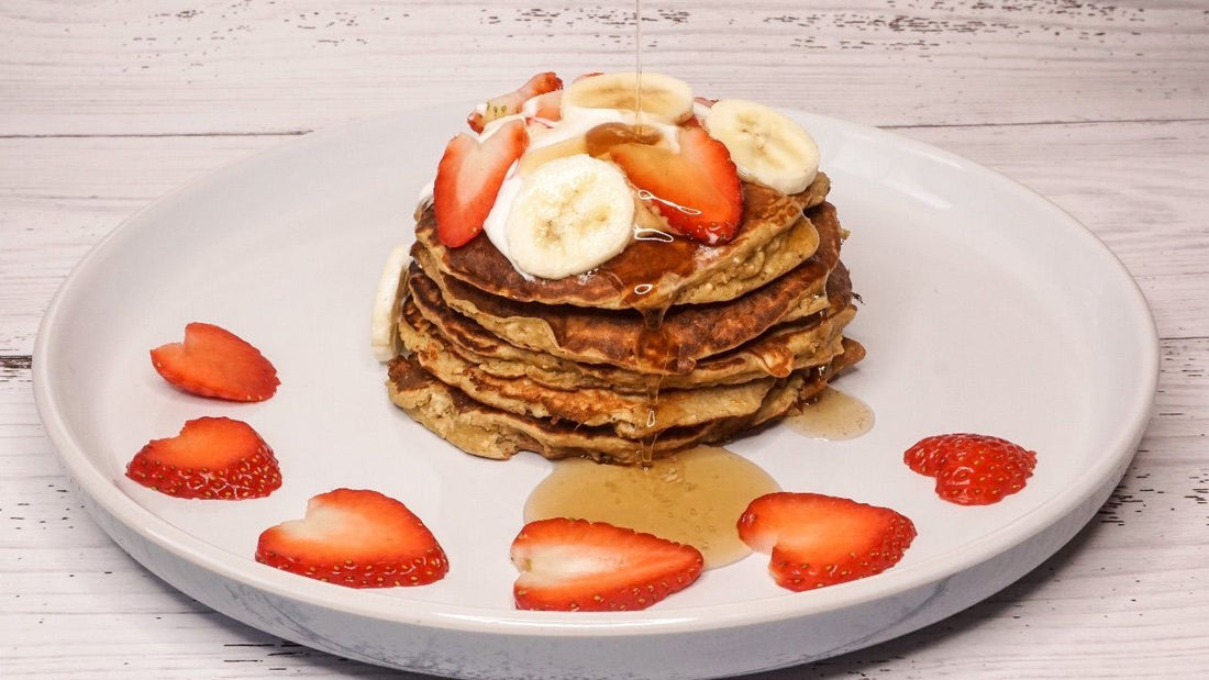 Chocolate Protein Pancakes
