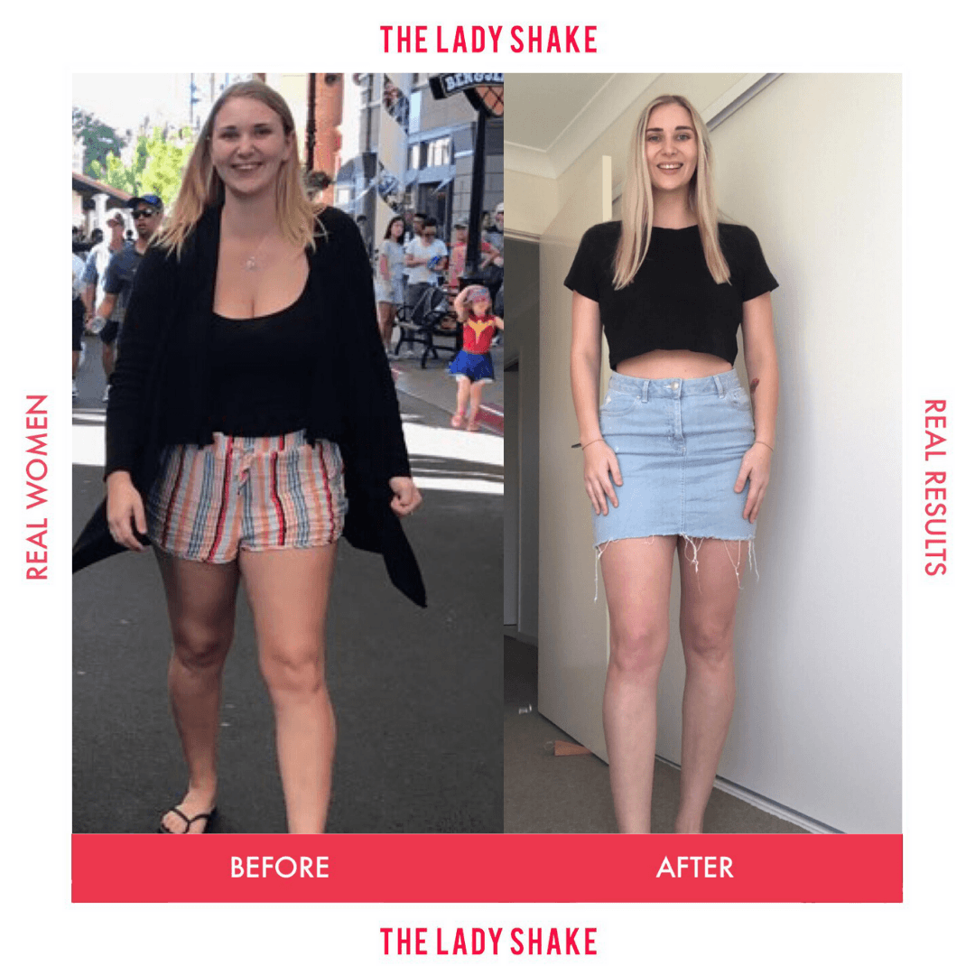 Keely lost 19kgs!