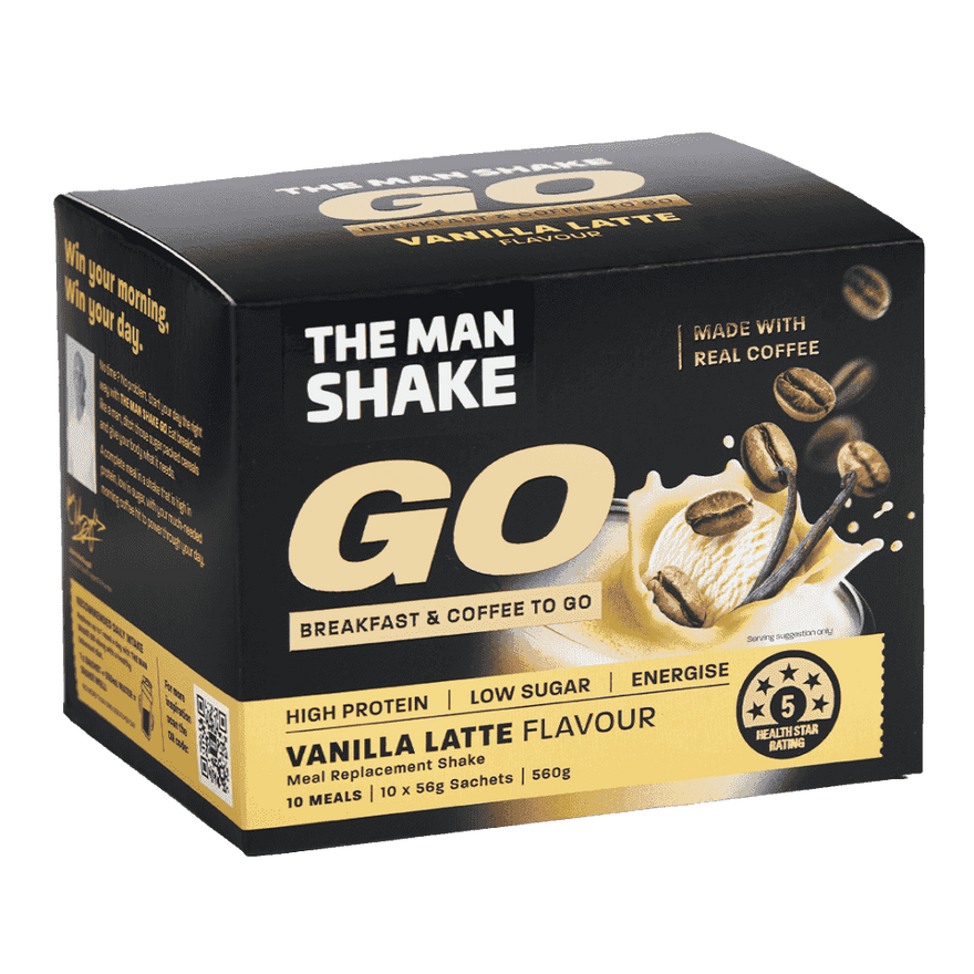 The Man Shake GO! Vanilla Latte