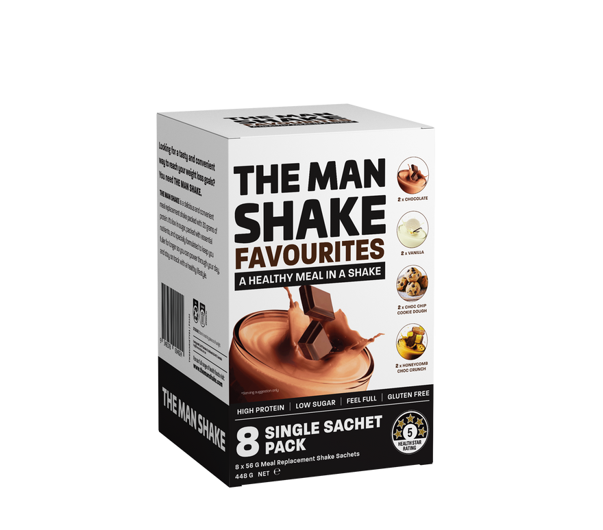 The Man Shake Favourites Variety 8 Pack